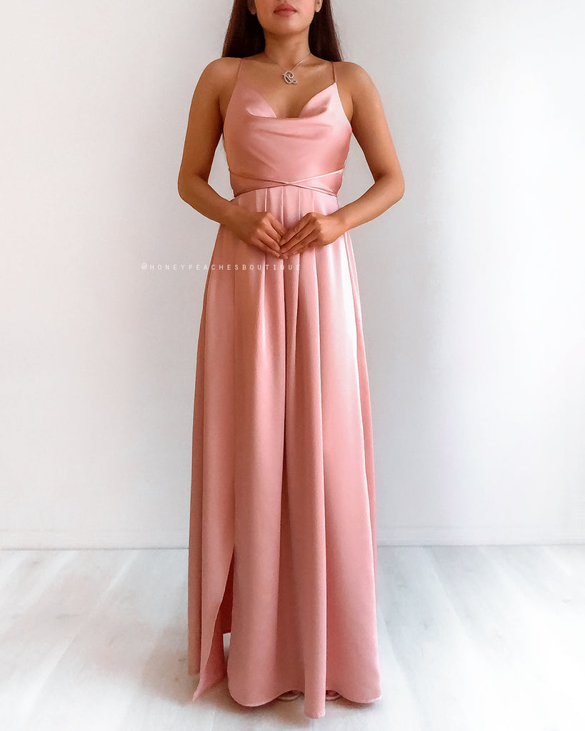 Samira Maxi Dress 2.0 - Dusty Pink