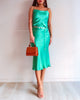 Jasmine Dress - Jade Green