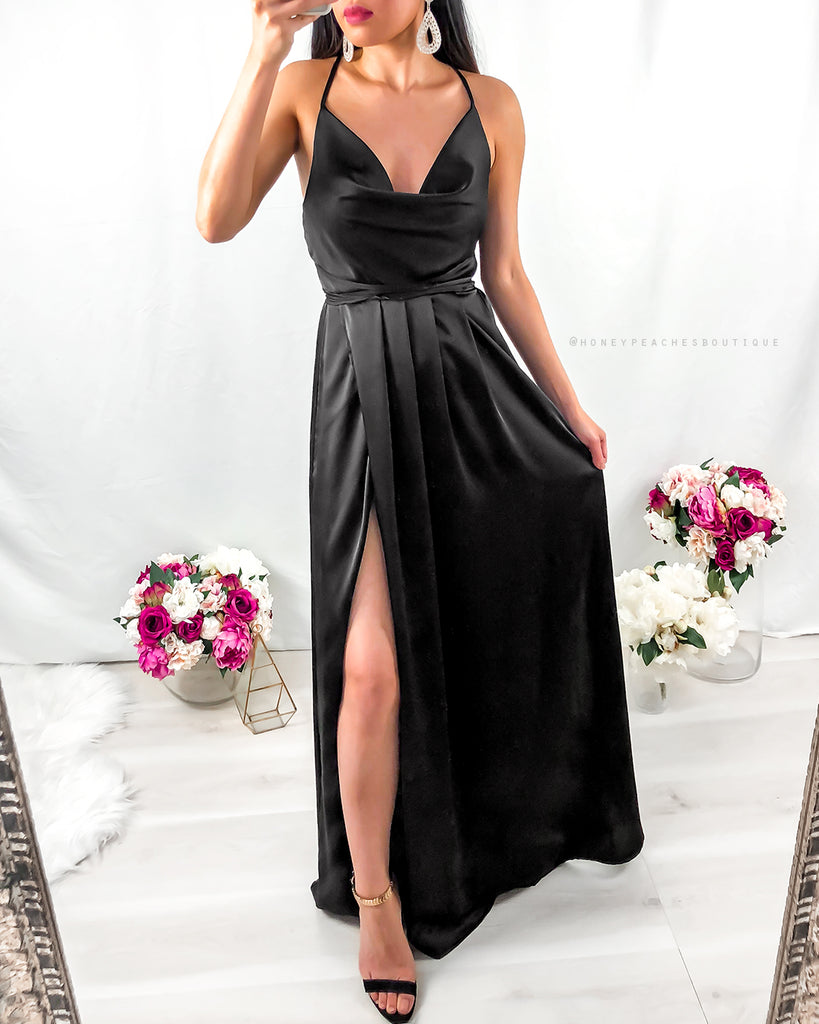 Samira Maxi Dress - Black