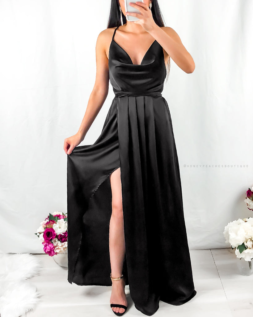 Samira Maxi Dress - Black