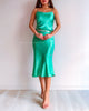 Jasmine Dress - Jade Green