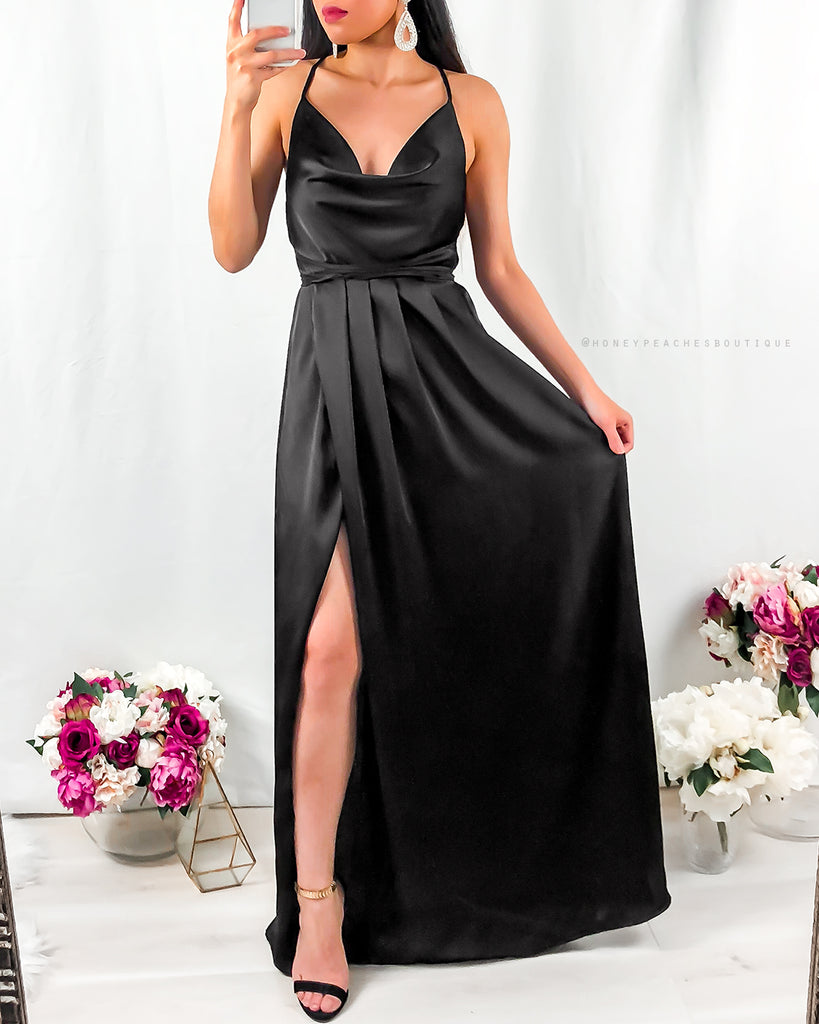 Samira Maxi Dress - Black