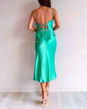 Jasmine Dress - Jade Green