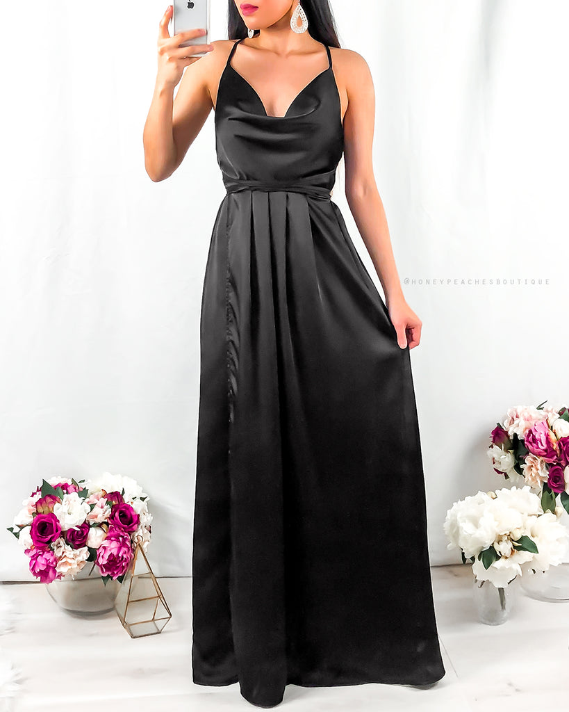 Samira Maxi Dress - Black