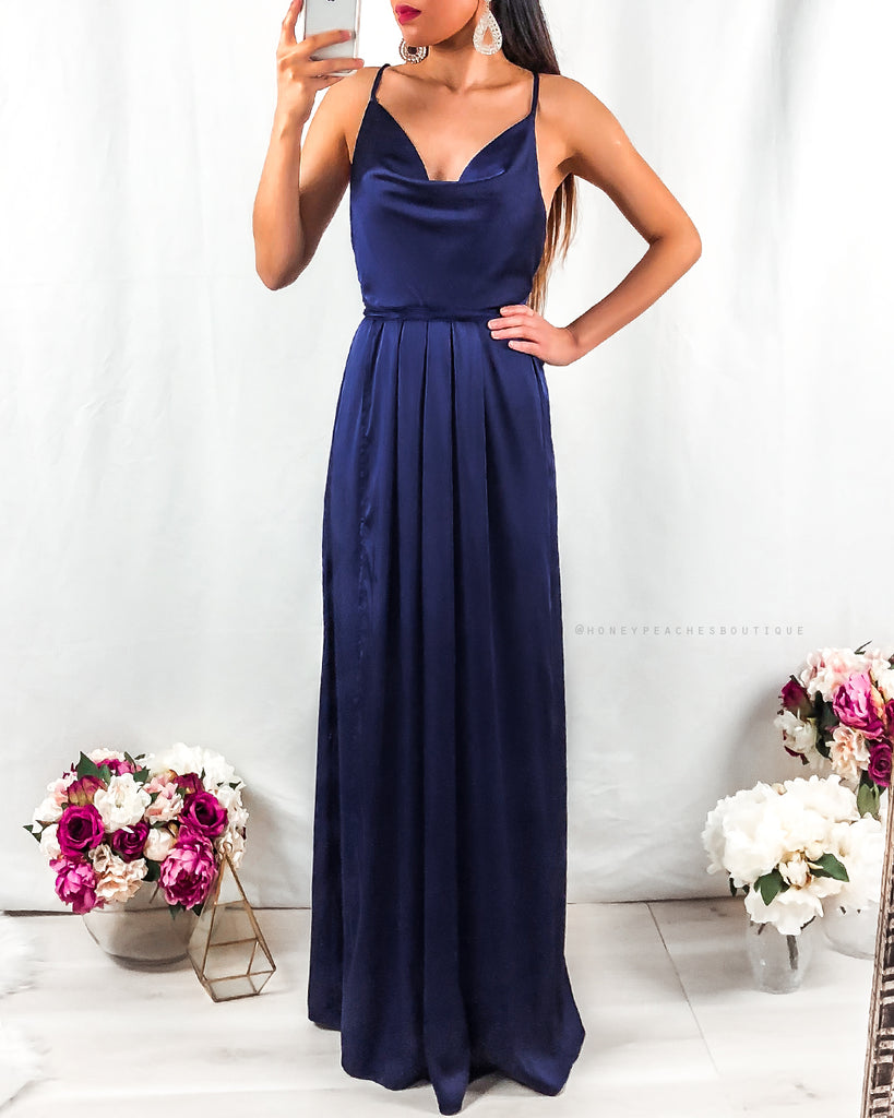 Samira Maxi Dress 2.0 - Navy