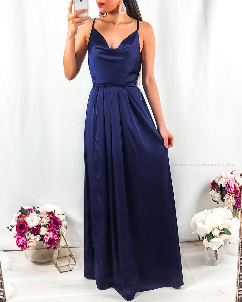 Samira Maxi Dress 2.0 - Navy