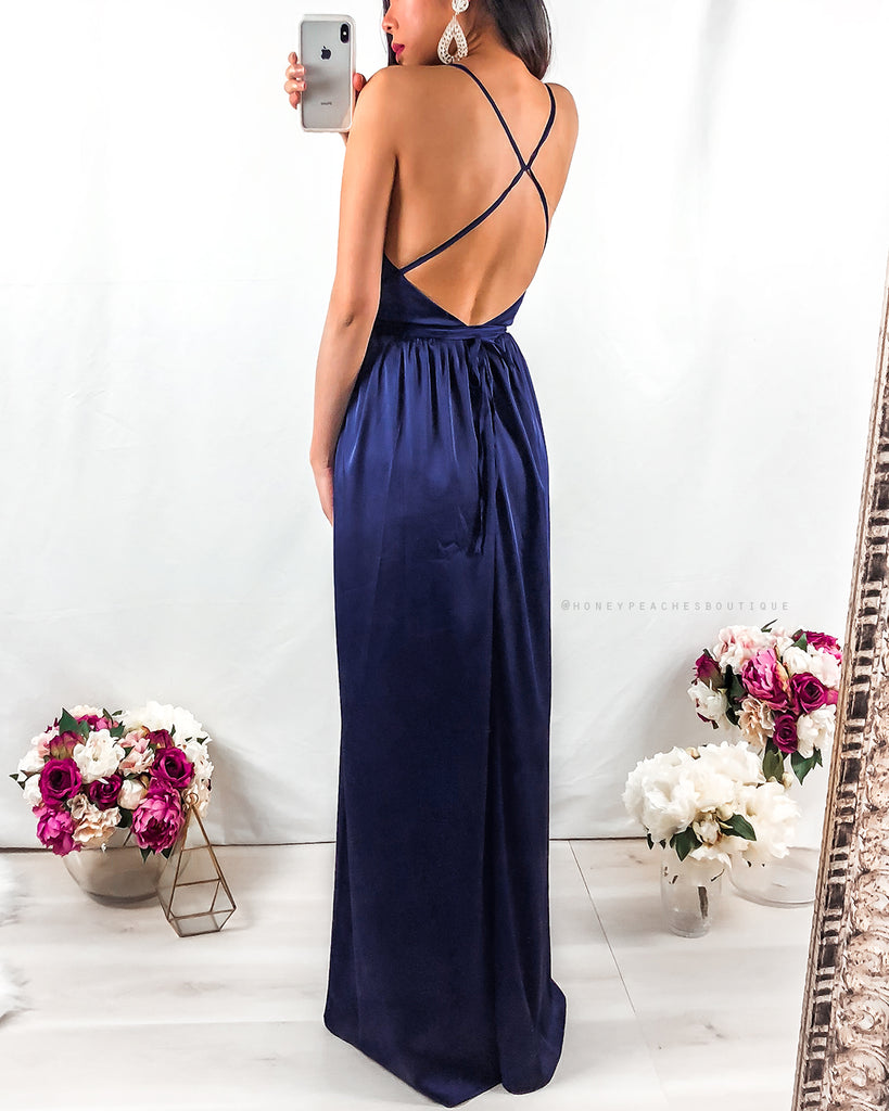 Samira Maxi Dress 2.0 - Navy