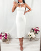 Persephone Midi Dress - White