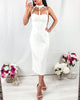 Persephone Midi Dress - White