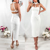 Persephone Midi Dress - White