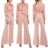 Oliver Pantsuit by Georgy Collection - Pink