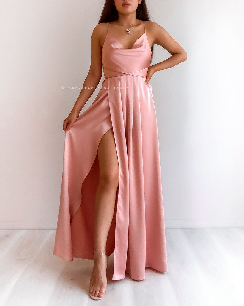 Samira Maxi Dress 2.0 - Dusty Pink