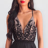 Star Of The Show Maxi Dress - Black