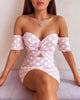 Noah Dress - Pink Polka Dot