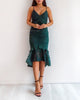 Abby Dress - Emerald Green