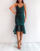 Abby Dress - Emerald Green