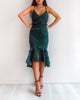 Abby Dress - Emerald Green