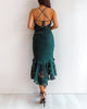 Abby Dress - Emerald Green