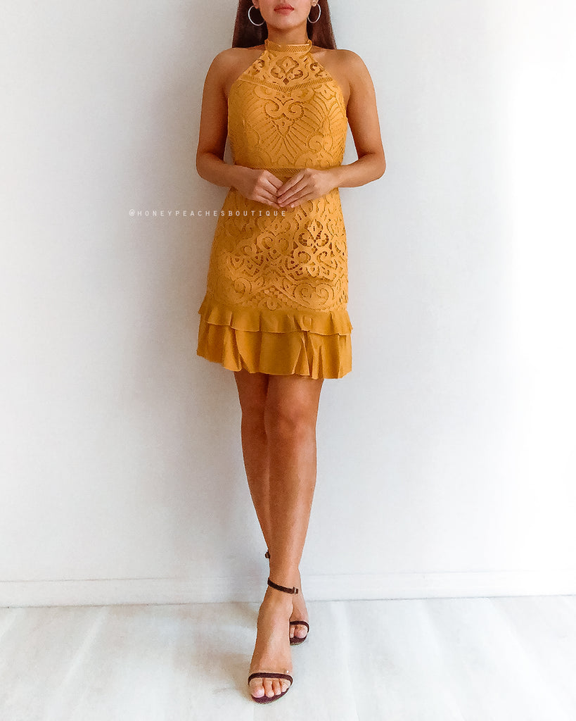 Mika Dress - Mustard