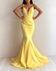 Akila Gown by Jadore - Yellow