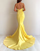 Akila Gown by Jadore - Yellow