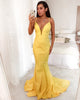 Akila Gown by Jadore - Yellow