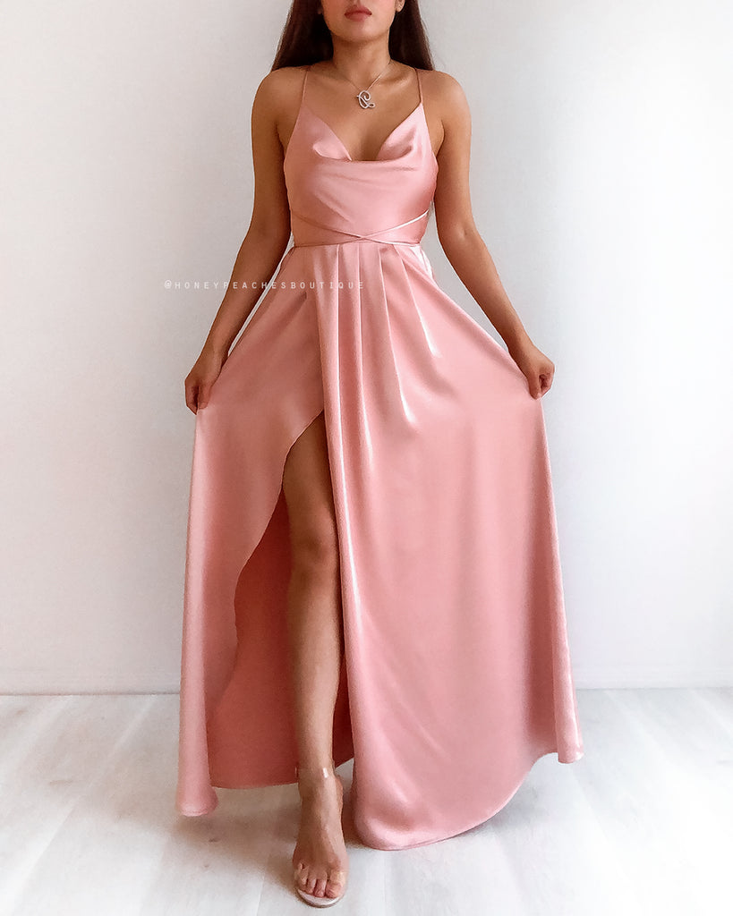 Samira Maxi Dress 2.0 - Dusty Pink