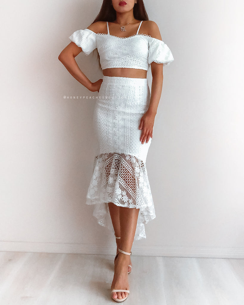 Serena Dress - White