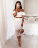 Serena Dress - White