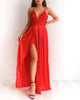 Star Of The Show Maxi Dress - Red