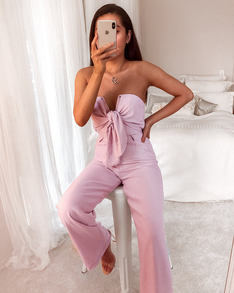 Villa Jumpsuit - Lilac