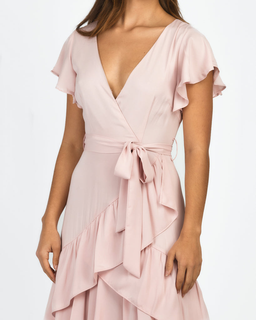 Grace Midi Dress - Blush