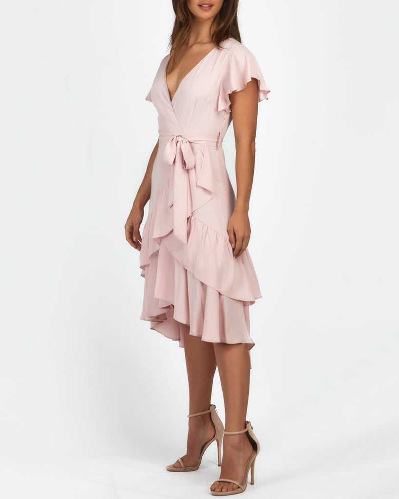 Grace Midi Dress - Blush