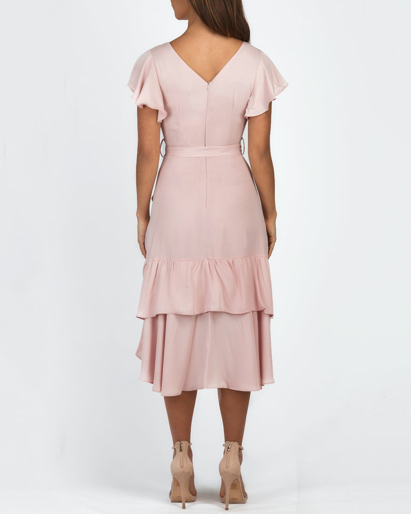 Grace Midi Dress - Blush