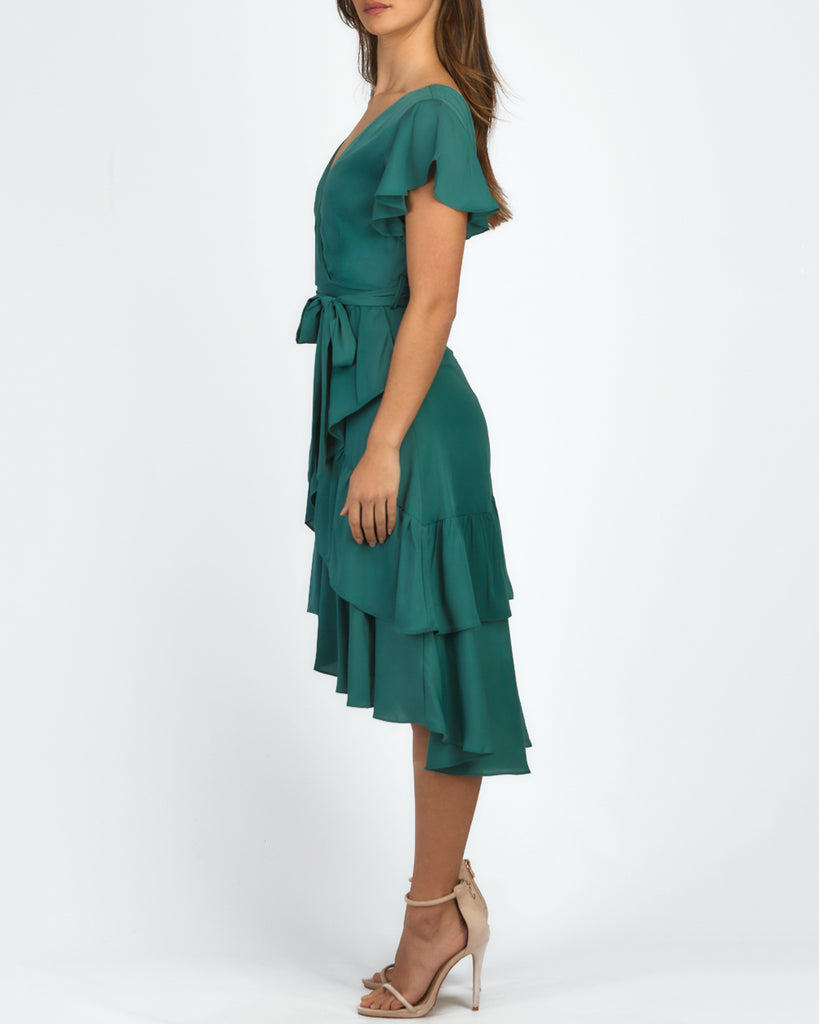 Grace Midi Dress - Teal