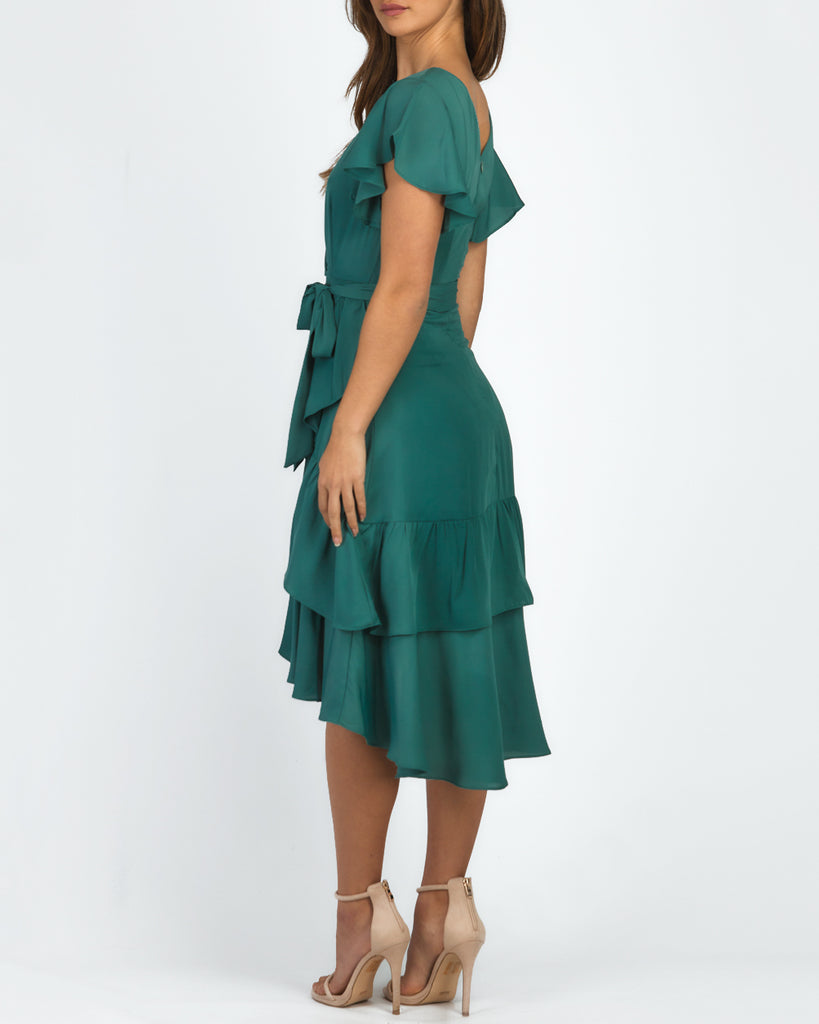 Grace Midi Dress - Teal