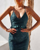 Abby Dress - Emerald Green