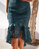 Abby Dress - Emerald Green