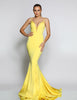 Akila Gown by Jadore - Yellow