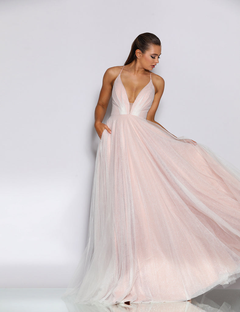 Amelie Gown by Jadore - Rose Pink