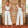 Anastasia Jumpsuit - White