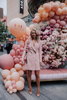 Yvonne Blazer Dress by Georgy Collection - Pink