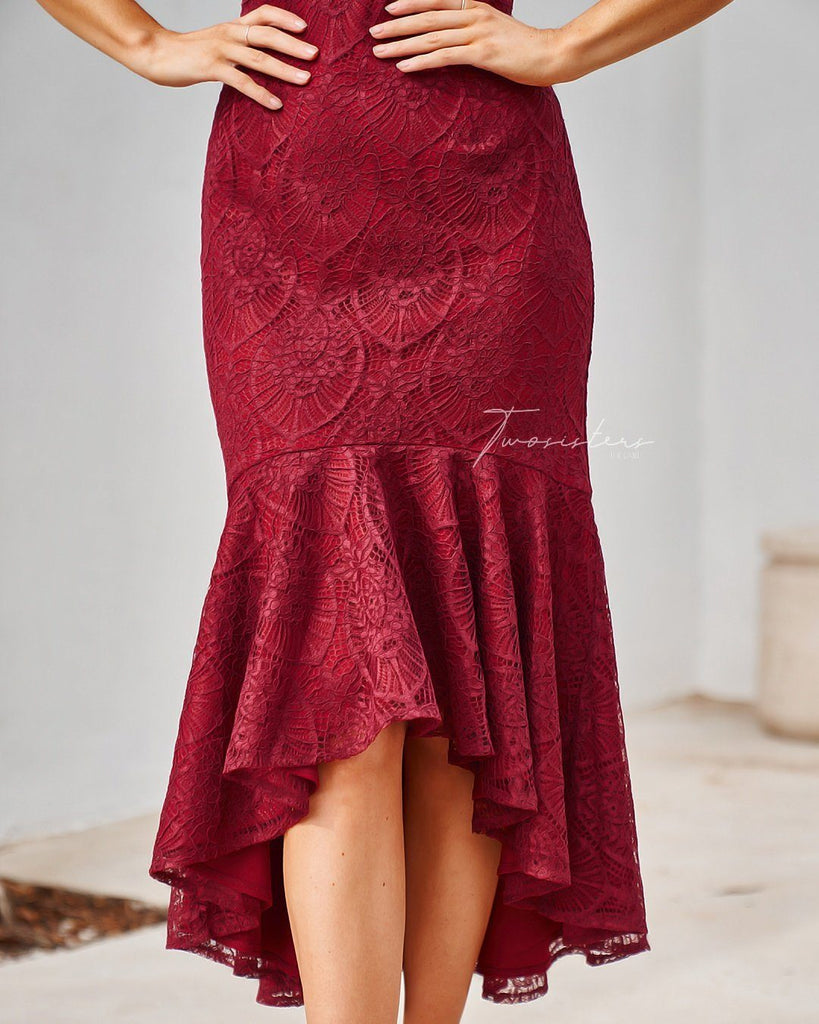 Cadence Dress - Red