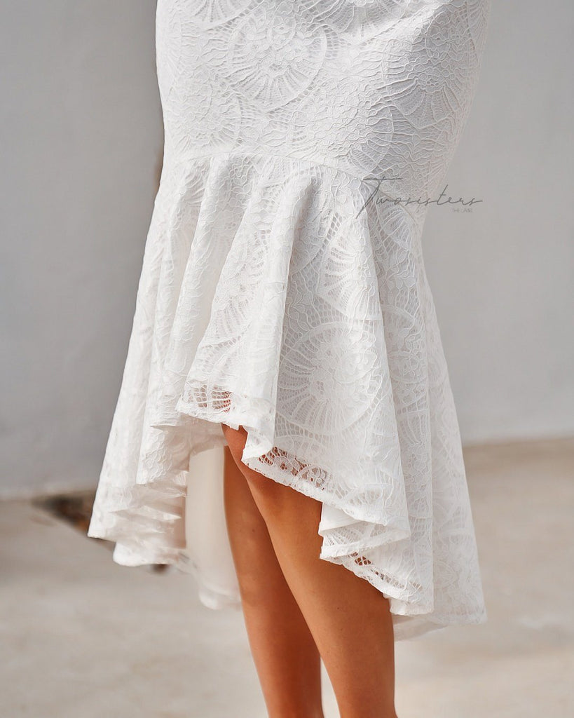 Cadence Dress - White