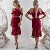 Connie Dress - Maroon