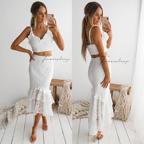 Serena Dress - White