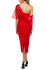 Hope Midi Dress by Georgy Collection - Red