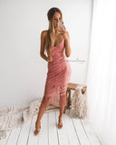 Khaleesi Dress - Dusty Pink