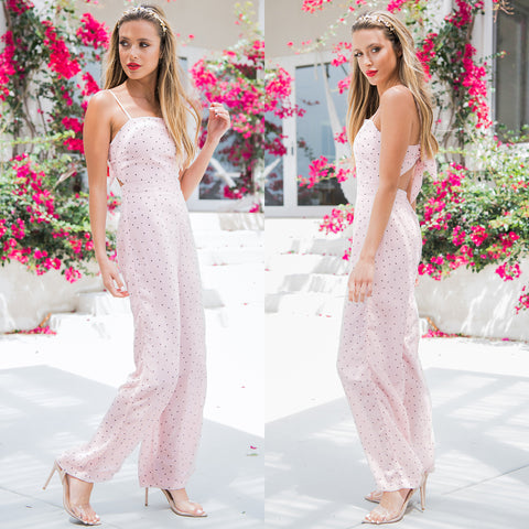 Oliver Pantsuit by Georgy Collection - Pink