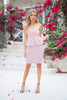 Natalie Midi Dress - Pink